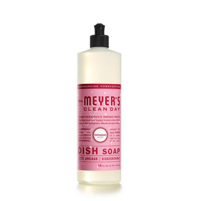Mrs. Meyer's Clean Day Peppermint Scent Liquid Dish Soap 16 oz
