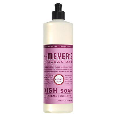 Mrs. Meyer's Clean Day Peony Scent Liquid Dish Soap 16 oz