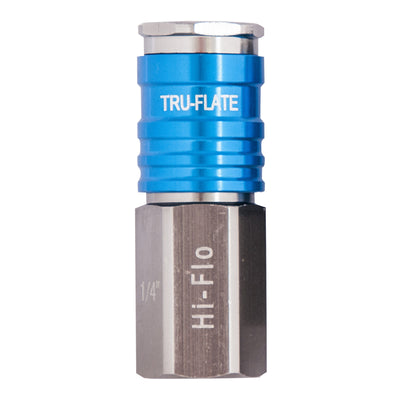 Tru-Flate HI FLO Aluminum Coupler 1/4 in. Female