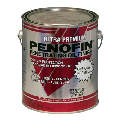 Penofin Ultra Premium Transparent Matte Western Red Cedar Oil-Based Penetrating Wood Stain 1 gal