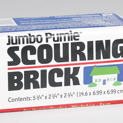 US Pumice Jumbo Pumie Heavy Duty Scouring Brick For Multi-Purpose 5-3/4 in. L