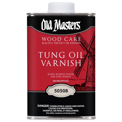 Old Masters Liquid Tung Oil Varnish 1 pt