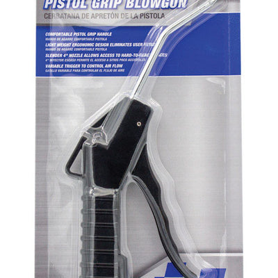 Tru-Flate Plastic Pistol-Grip Air Blow Gun 1/4 in. FNPT