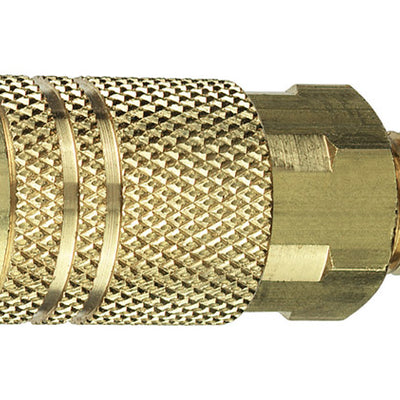 Amflo Brass 1/4 in. I/M Style Coupler 1/4 in. Male
