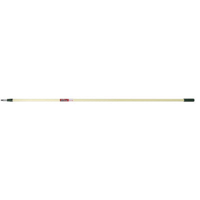 Wooster Sherlock Telescoping 16 ft. L X 1.86 in. D Aluminum/Fiberglass Extension Pole Beige/Green
