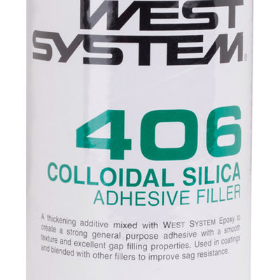 West System 406 Filler High Strength Colloidal Silica Off-White Adhesive Filler 1.7 oz