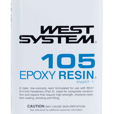 West System 105 Resin Extra Strength Epoxy Clear Epoxy Resin 32 oz