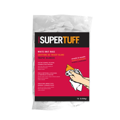 SuperTuff Knit Rags 12 in. W X 12 in. L 1 lb 24 pk