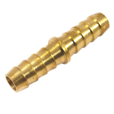 Forney Brass Dual Barbed Hose Splicer 3/8 in. Hose Barb
