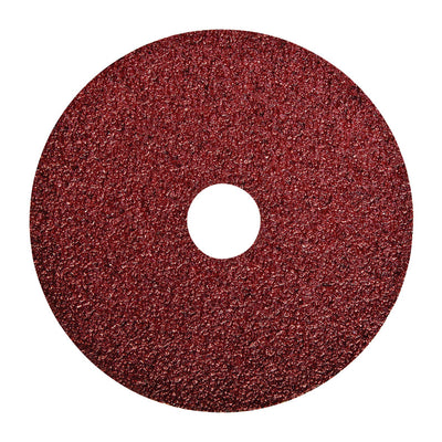 Norton 5 in. D X 7/8 in. Aluminum Oxide Fiber Disc 24 Grit