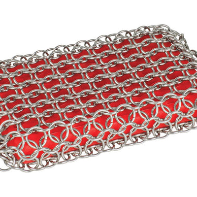 Lodge Chainmail Heavy Duty Scrubbing Pad For Cast Iron 8.71 in. L