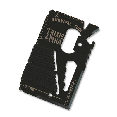 Trixie & Milo Survival Wallet Multi-Tool