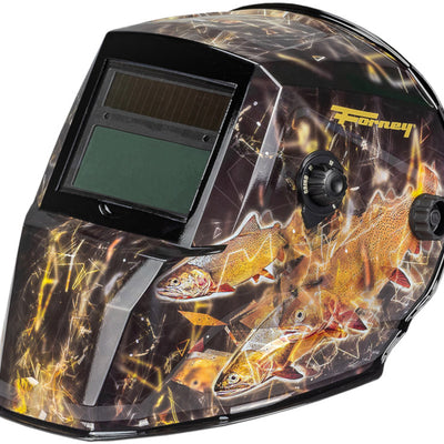 Forney Auto-Darkening Variable Shade Outdoor Angler Welding Helmet