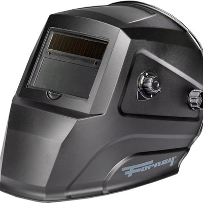 Forney 3.6 in. H X 1.63 in. W Auto-Darkening Variable Shade Welding Helmet Black Matte