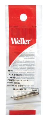 Weller Lead-Free Soldering Tip 1/8 in. D Copper 2 pc