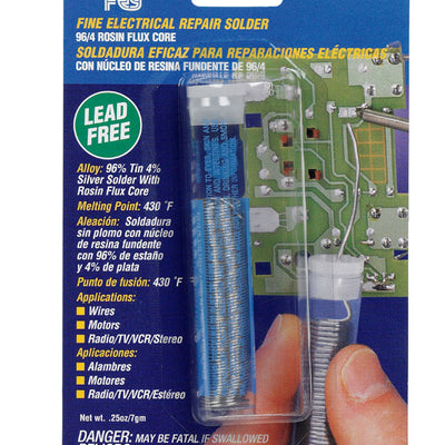 Alpha Fry 0.25 oz Lead-Free Repair Solder 0.03 in. D Tin/Silver