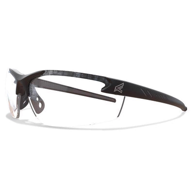 Edge Eyewear Zorge G2 Anti-Fog Safety Glasses Clear Lens Black Frame