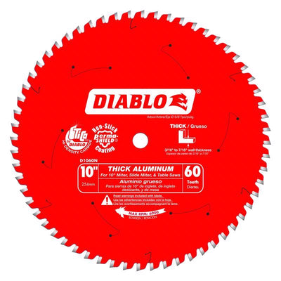 Diablo 10 in. D X 5/8 in. TiCo Hi-Density Carbide Circular Saw Blade 60 teeth