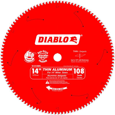 Diablo 14 in. D X 1 in. TiCo Hi-Density Carbide Circular Saw Blade 108 teeth