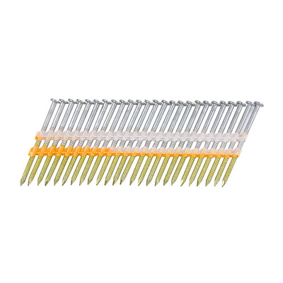 Metabo HPT 2-3/8 in. L Plastic Strip Bright Framing Nails 21 deg 1000 pk