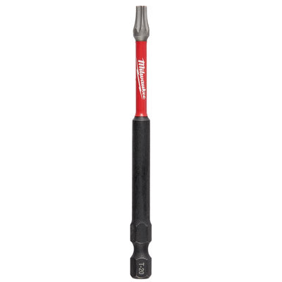 Milwaukee Shockwave Torx T20 X 3-1/2 in. L Impact Driver Bit Steel 5 pk