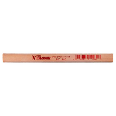 C.H. Hanson 7 in. L Red Lead Carpenter Pencil