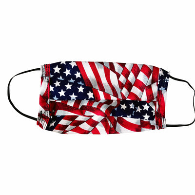 AmeriMask American Flag Face Mask Multicolored