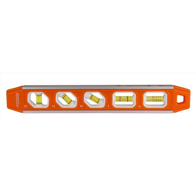 Johnson 12 in. Aluminum Magnetic Torpedo Level 5 vial