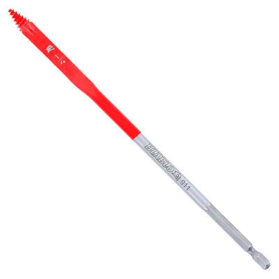 Diablo 1/4 in. X 6 in. L High Speed Steel Clean Wood Spade Bit Hex Shank