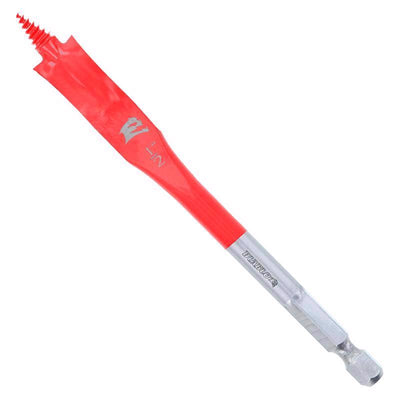Diablo 1/2 in. X 4 in. L High Speed Steel Clean Wood Spade Bit Hex Shank