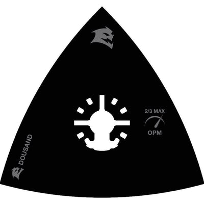 Diablo 3-1/8 in. X 3-1/8 in. W Rubber Triangular Oscillating Sanding Pad
