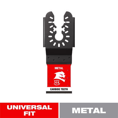 Diablo 1-1/4 in. X 1-1/4 in. W Carbide Oscillating Blade Metal