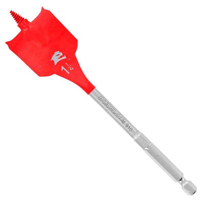 Diablo 1-1/4 in. X 6 in. L High Speed Steel Clean Wood Spade Bit Hex Shank