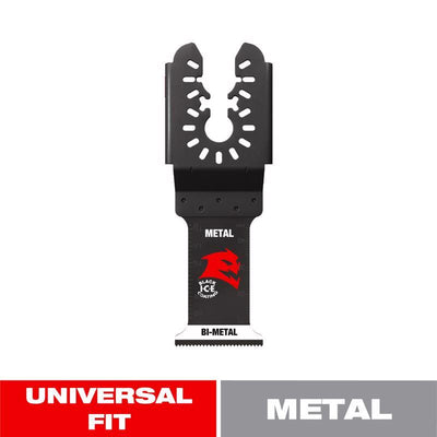 Diablo 1-1/4 in. X 1-1/4 in. W Bi-Metal Oscillating Blade Metal