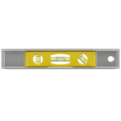 Stanley 9 in. Aluminum Magnetic Torpedo Level 3 vial