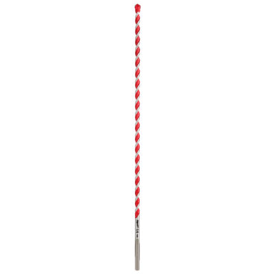 Milwaukee 1/4 in. X 12 in. L Carbide Hammer Drill Bit 3-Flat Shank 1 pk