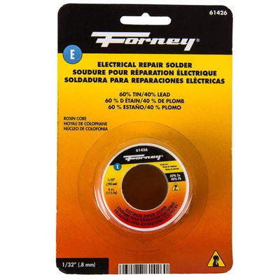 Forney 4 oz Rosin Core Solder Wire 0.03 in. D Tin/Lead 60/40