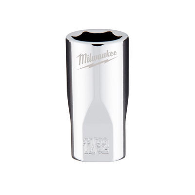Milwaukee 11/32 in. X 1/4 in. drive SAE 6 Point Standard Socket