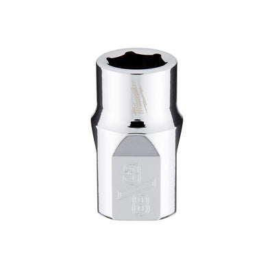 Milwaukee 3/8 in. X 3/8 in. drive SAE 6 Point Standard Socket