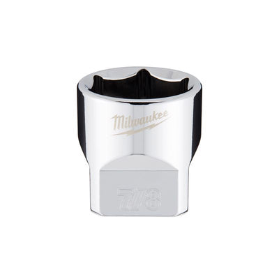 Milwaukee 7/8 in. X 3/8 in. drive SAE 6 Point Standard Socket
