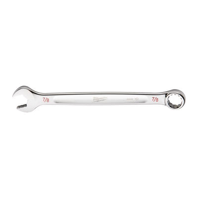 Milwaukee Max Bite 7/8 in. 6 and 12 Point SAE Combination Wrench 1.88 in. L