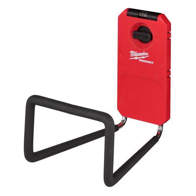 Milwaukee Packout Small Black/Red Plastic 9.5 in. L Wide Hook