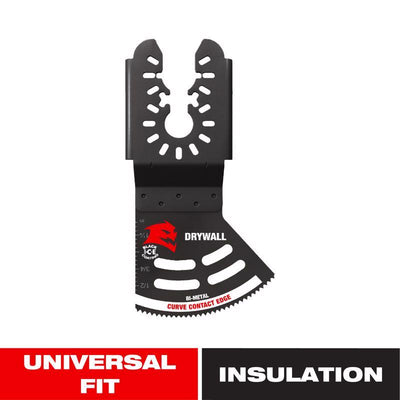 Diablo 3-1/2 in. X 3-1/2 in. W Bi-Metal Curved Contact Edge Oscillating Blade Insulation