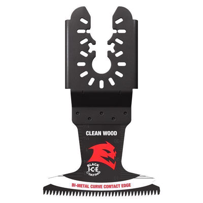 Diablo 2-1/2 in. W Bi-Metal Curved Contact Edge Oscillating Blade Clean Wood
