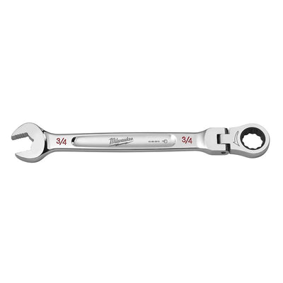 Milwaukee 3/4 in. X 3/4 in. 12 Point SAE Flex Head Combination Wrench 10.14 in. L