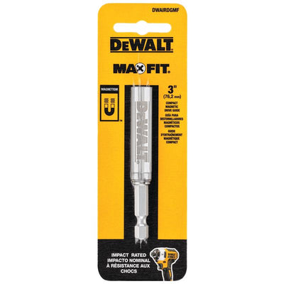 DeWalt Max Fit 1/4 in. X 3 in. L Driver Bit S2 Tool Steel