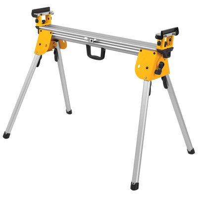DeWalt Aluminum 32 in. H X 100 in. W Compact Miter Saw Stand 500 lb Yellow