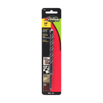 Disston Blu-Mol Xtreme 3/8 in. X 6 in. L Carbide Tipped Masonry Drill Bit Straight Shank