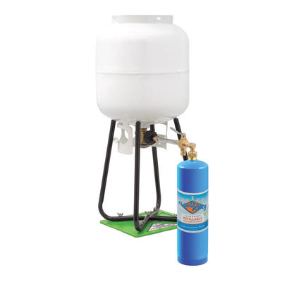 Flame King 14 in. L X 5 in. W 14.1 oz Propane Cylinder Steel Propane