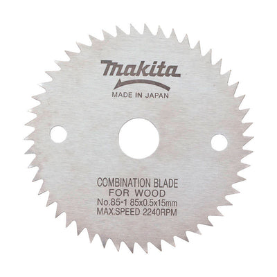 Makita 3-3/8 in. D X 15 mm mm N/A Steel Circular Saw Blade 50 teeth